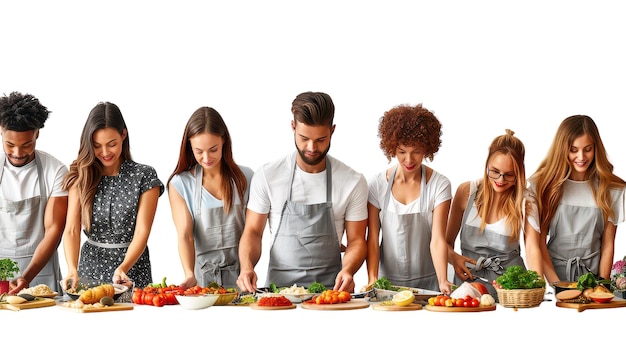 Zespół kulinarny w akcji